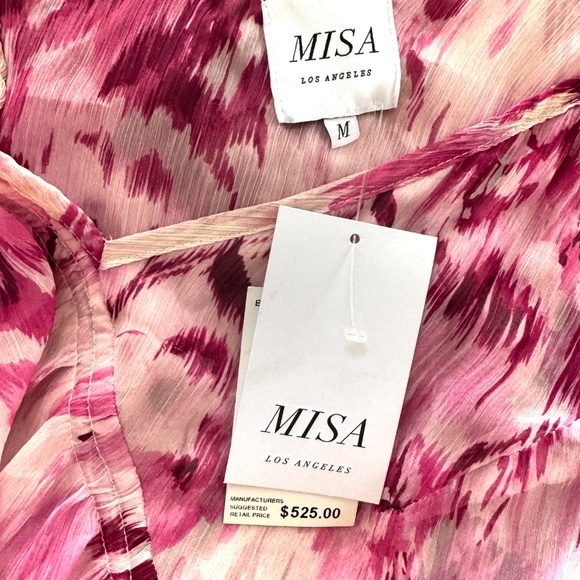 MISA Los Angeles pink Greta dress - Picture 9 of 9